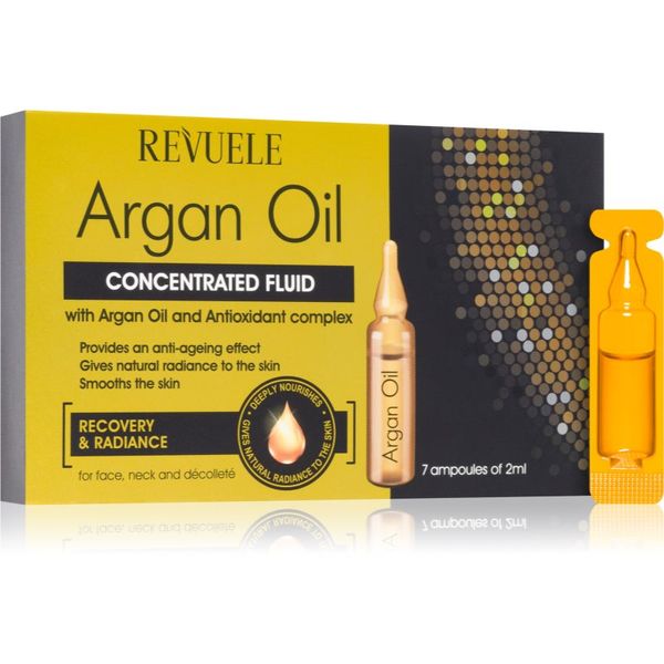 Revuele Revuele Argan Oil Concentrated Fluid концентриран серум за лице с арганово масло 7x2 мл.
