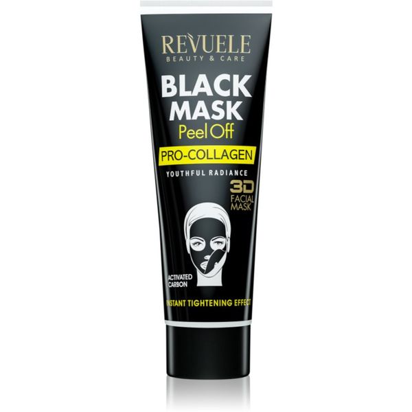 Revuele Revuele Black Mask Peel Off Pro-Colagen отлепваща се маска за стягане на кожата 80 мл.