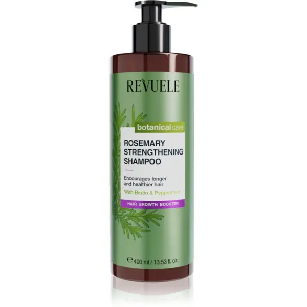 Revuele Revuele Botanical Care Rosemary подсилващ шампоан за растеж на косата 400 мл.