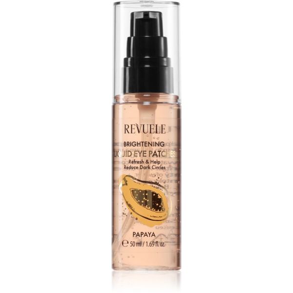 Revuele Revuele Brightening Papaya Liquid Eye Patches гел маска против тъмни кръгове 50 мл.