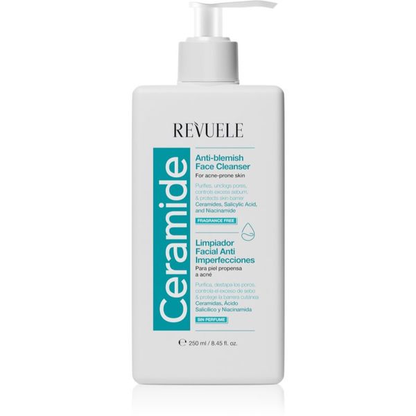 Revuele Revuele Ceramide Anti-Blemish Face Cleanser почистващ гел за проблемна кожа, акне 250 мл.