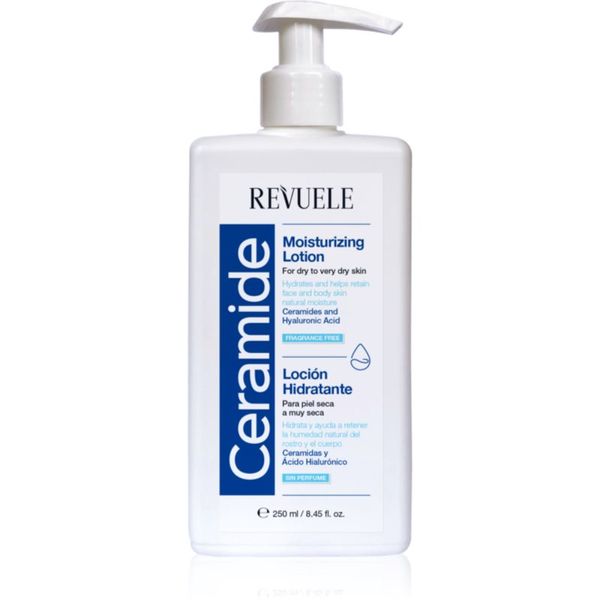Revuele Revuele Ceramide Moisturizing Lotion хидратиращо мляко за тяло и лице за суха или много суха кожа 250 мл.