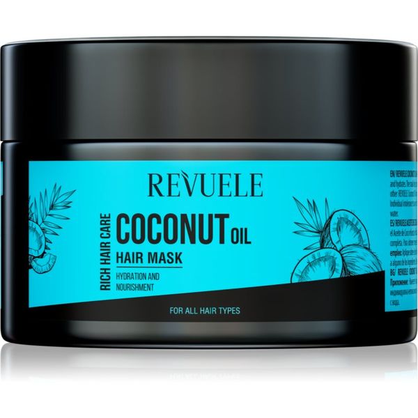 Revuele Revuele Coconut Oil Hair Mask подхранваща и хидратираща маска за коса 360 мл.