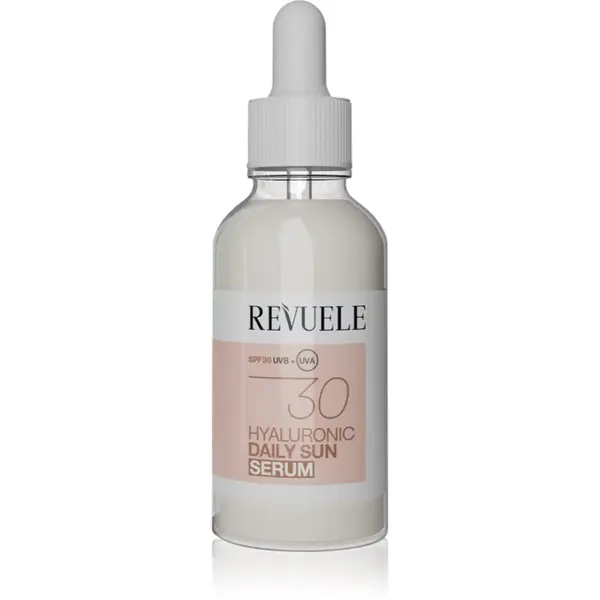 Revuele Revuele Daily Sun Hyaluronic Sun Serum SPF 30 защитен серум с хидратиращ ефект SPF 30 30 мл.