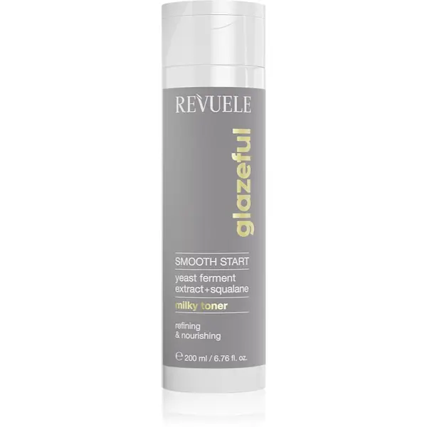 Revuele Revuele Glazeful Milky Toner Smooth Start хидратиращ и подхранващ тоник с изглаждащ ефект 200 мл.