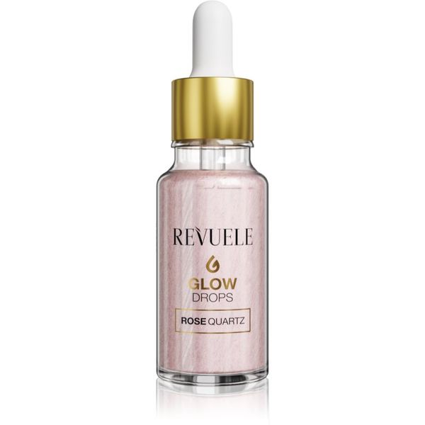 Revuele Revuele Glow Drops Rose Quartz озаряващ серум за тяло и лице 20 мл.