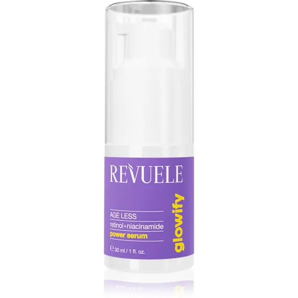 Revuele Revuele Glowify Age Less Powe Serum Retinol + Niacinamid подмладяваща нощна грижа 30 мл.