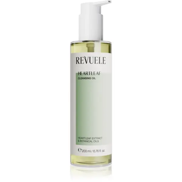 Revuele Revuele Heartleaf Cleansing Oil почистващо и премахващо грима масло за лице 200 мл.