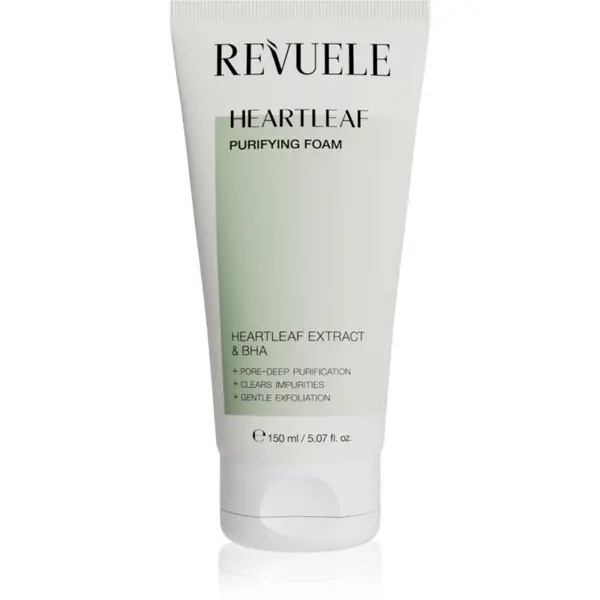 Revuele Revuele Heartleaf Purifying Foam пяна за дълбоко почистване на лице 150 мл.
