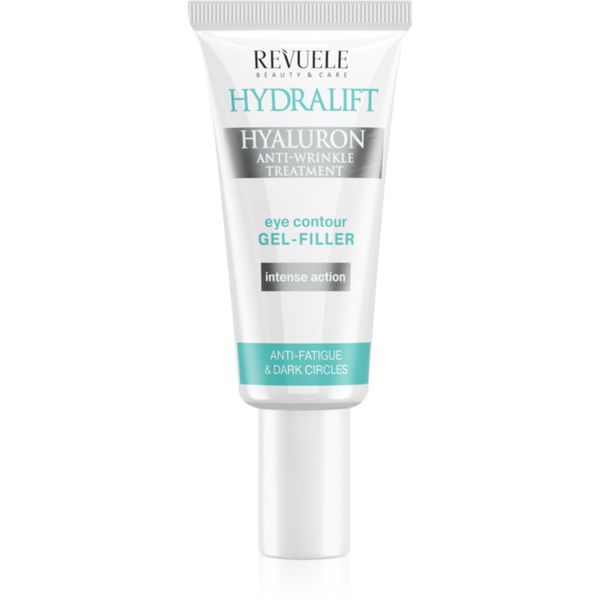 Revuele Revuele Hydralift Hyaluron Eye Contour Gel-Filler хидратиращ гел за очи против бръчки и тъмни кръгове 25 мл.