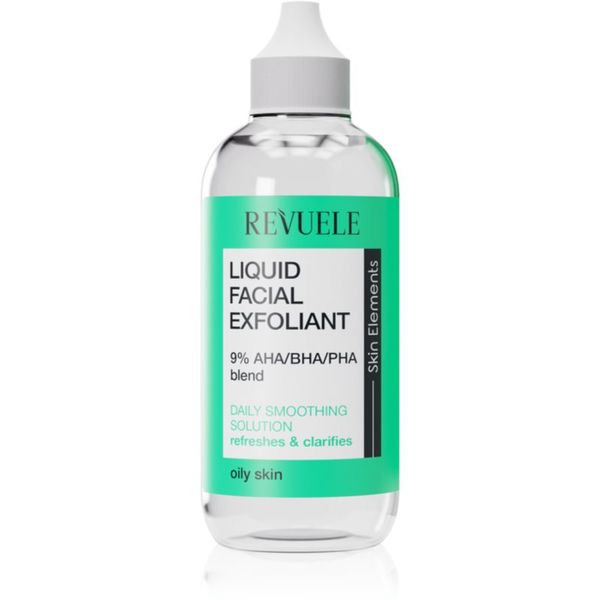 Revuele Revuele Liquid Facial Exfoliant 9% AHA/BHA/PHA blend ексфолиращ и пилинг серум за мазна кожа 125 мл.
