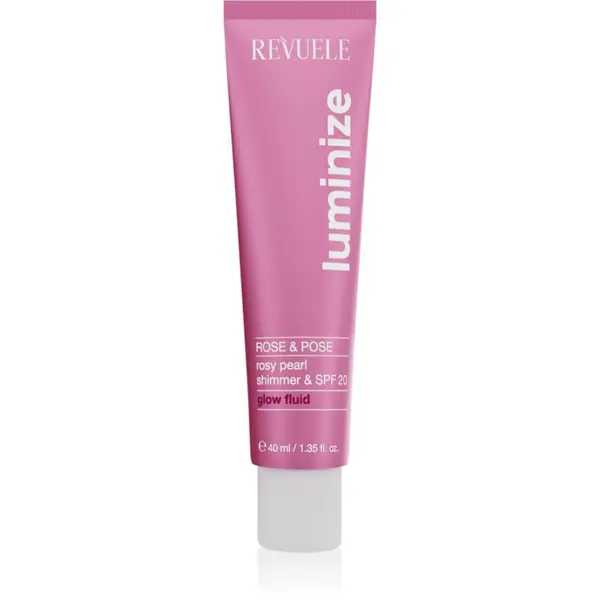 Revuele Revuele Luminize озаряващ флуид SPF 20 цвят Rose & Pose 40 мл.