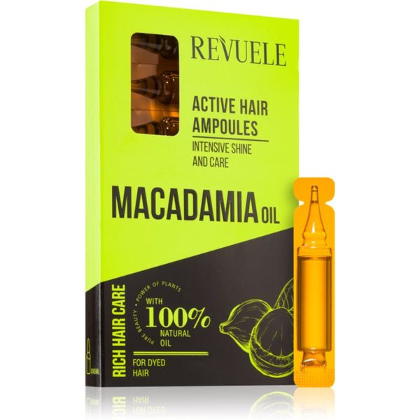 Revuele Revuele Macadamia Oil Active Hair Ampoules ампули за боядисана коса 8x5 мл.
