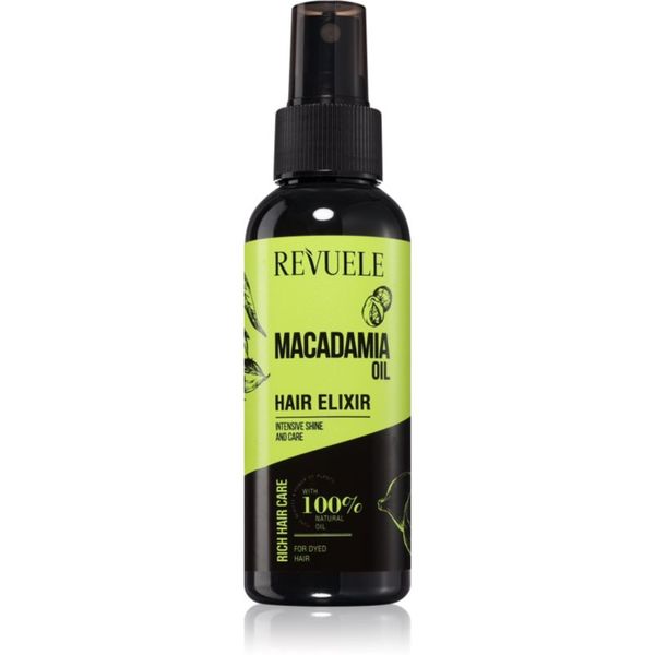 Revuele Revuele Macadamia Oil Hair Elixir защитен спрей за боядисана коса 120 мл.