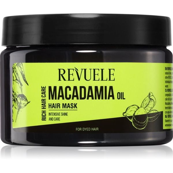 Revuele Revuele Macadamia Oil Hair Mask маска-грижа за боядисана коса 360 мл.