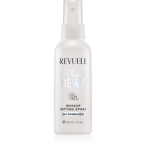 Revuele Revuele Makeup Setting Spray Fix And Dewy фон дьо тен фиксатор за озаряване на лицето 120 мл.