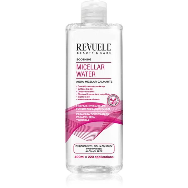 Revuele Revuele Micellar Water Soothing успокояваща мицеларна вода 400 мл.