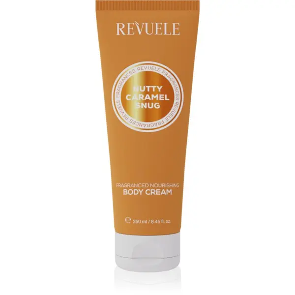 Revuele Revuele Nutty Caramel Snug Fragranced Nourishing Body Cream подхранващ крем за тяло за жени 250 мл.