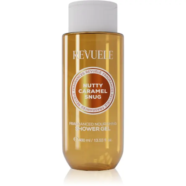 Revuele Revuele Nutty Caramel Snug Fragranced Nourishing Shower Gel парфюмиран душ гел с подхранващ ефект за жени 400 мл.