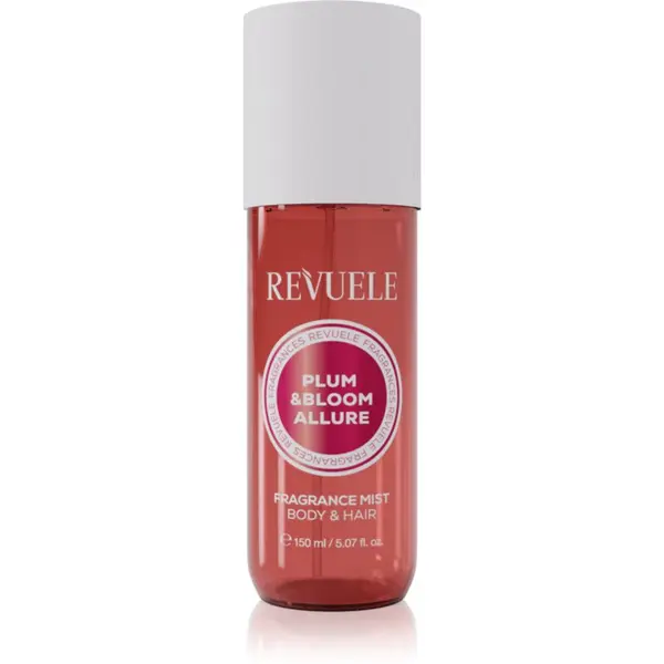 Revuele Revuele Plum & Bloom Allure Fragrance Mist парфюмна мъгла за тяло и коса за жени 150 мл.