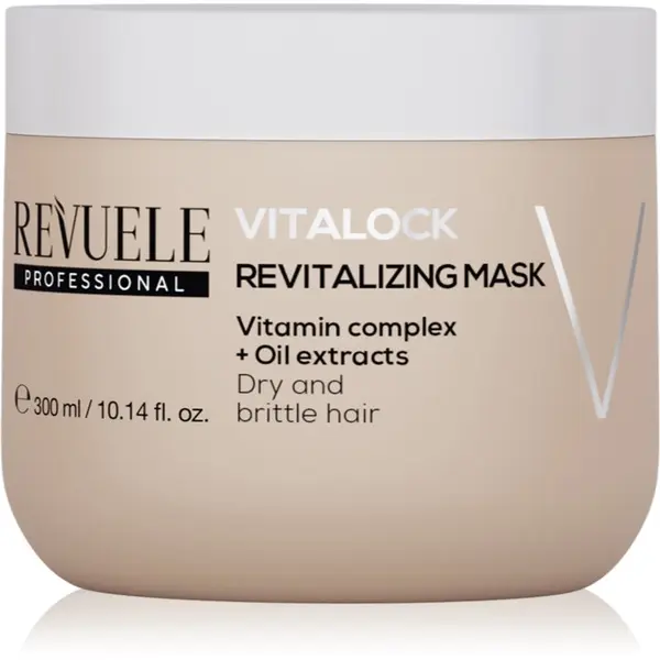 Revuele Revuele Professional Vitalock Revitalizing ревитализираща маска за суха и крехка 300 мл.