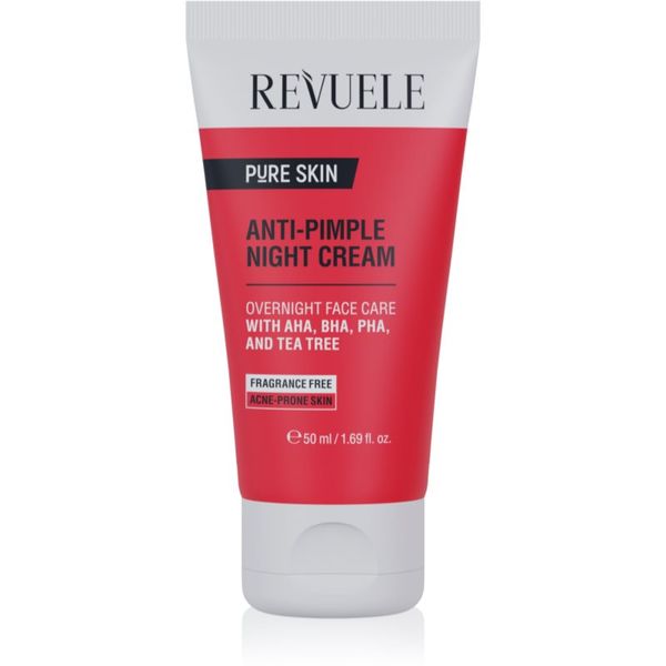 Revuele Revuele Pure Skin Anti-Pimple нощен крем против акне 50 мл.