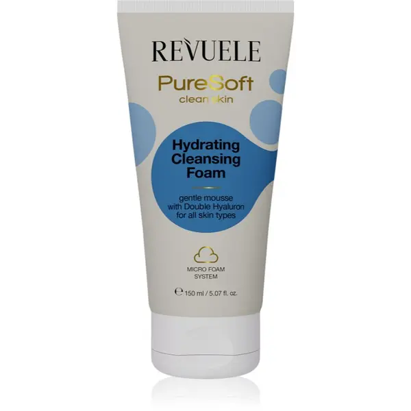 Revuele Revuele PureSoft Clean Skin хидратираща почистваща пяна за лице 150 мл.