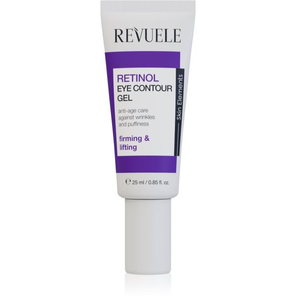 Revuele Revuele Retinol Eye Contour Gel хидратиращ гел за очи против бръчки и тъмни кръгове 25 мл.