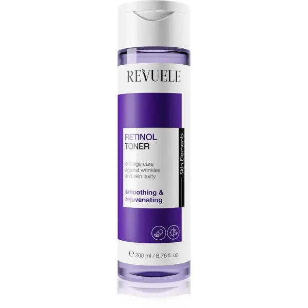 Revuele Revuele Retinol Toner изглаждащ тоник за подмладяване на кожата на лицето 200 мл.