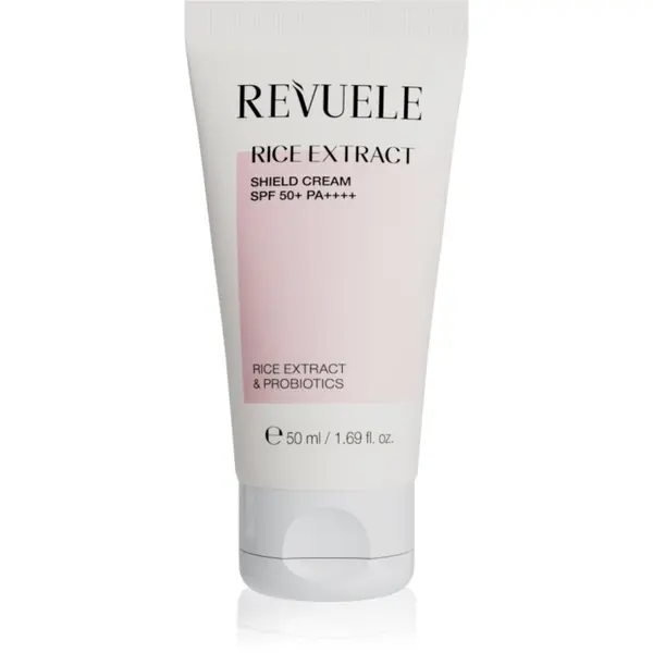 Revuele Revuele Rice Extract Shield Cream SPF 50+ PA++++ защитен крем за лице SPF 50+ 50 мл.