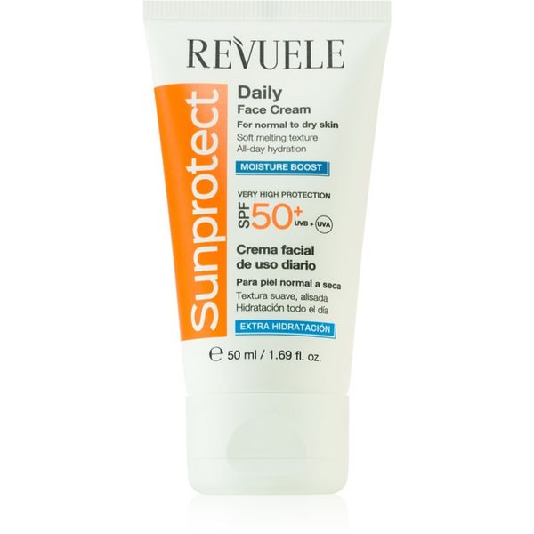 Revuele Revuele Sunprotect Moisture Boost хидратиращ дневен крем SPF 50+ 50 мл.