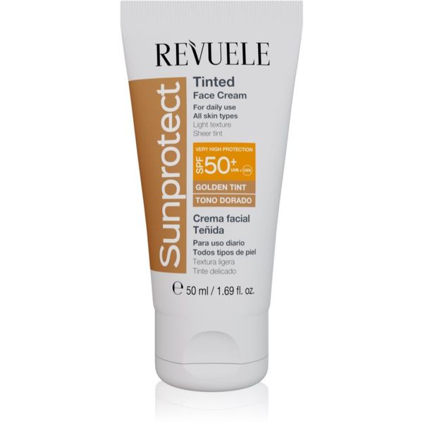 Revuele Revuele Sunprotect Tinted Face Cream тониращ защитен крем SPF 50+ цвят Golden Tint 50 мл.