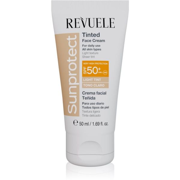 Revuele Revuele Sunprotect Tinted Face Cream тониращ защитен крем SPF 50+ цвят Light Tint 50 мл.