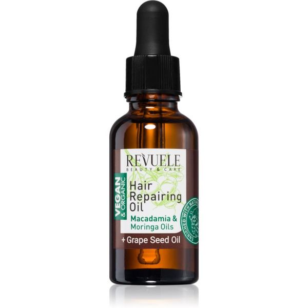 Revuele Revuele Vegan & Organic Hair Repairing Oil подхранващо масло за укрепване на косата 30 мл.