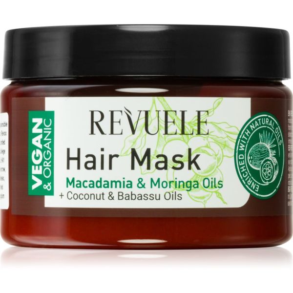 Revuele Revuele Vegan & Organic ревитализираща маска за коса 360 мл.
