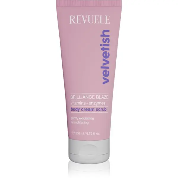 Revuele Revuele Velvetish Brilliance Blaze Body Cream Scrub озаряващ пилинг за тяло 200 мл.
