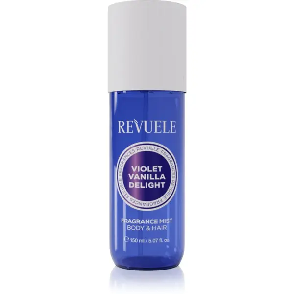 Revuele Revuele Violet Vanilla Delight Fragrance Mist парфюмна мъгла за тяло и коса за жени 150 мл.