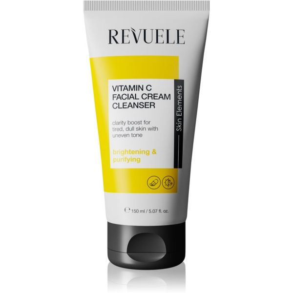 Revuele Revuele Vitamin C Facial Cream Cleanser почистващ крем за премахване на грим за освежаване и хидратация 150 мл.