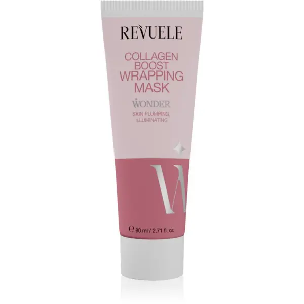 Revuele Revuele Wonder Collagen Boost Wrapping Mask нощна маска за освежаване и изглаждане на кожата 80 мл.