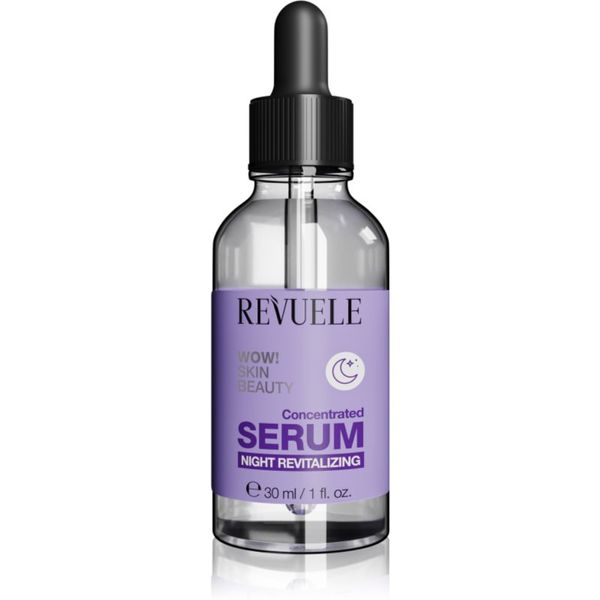 Revuele Revuele WOW! Skin Beauty Concentrated Serum Night Revitalizing нощен серум против бръчки с хидратиращ ефект 30 мл.