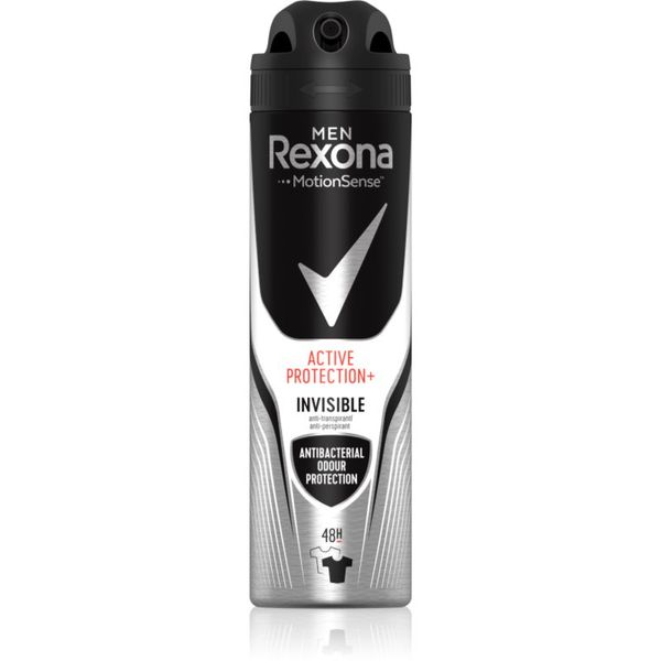 Rexona Rexona Active Protection+ Antiperspirant антиперспирант-спрей за мъже Invisible 150 мл.