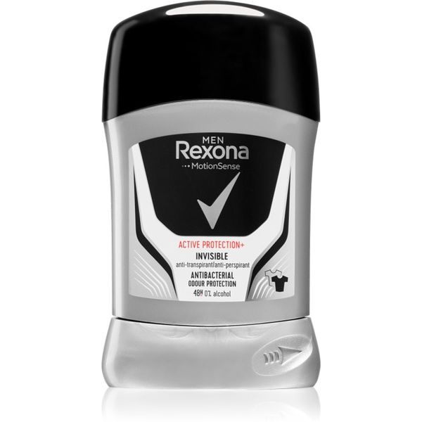 Rexona Rexona Active Protection+ Antiperspirant твърд антиперспирант за мъже Invisible 50 мл.