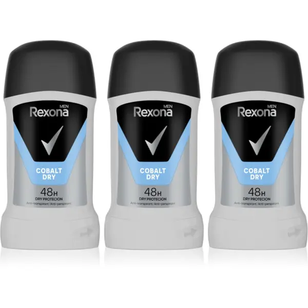 Rexona Rexona Cobalt изгодна опаковка твърди дезодоранти