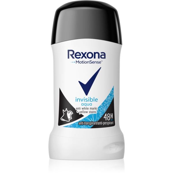 Rexona Rexona Invisible Antiperspirant антиперспирант Aqua 40 мл.