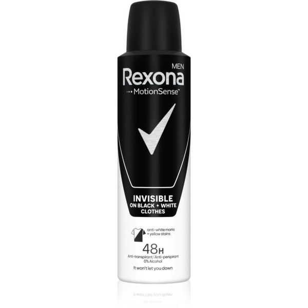 Rexona Rexona Invisible on Black + White Clothes антиперспирант-спрей 48 часа 150 мл.