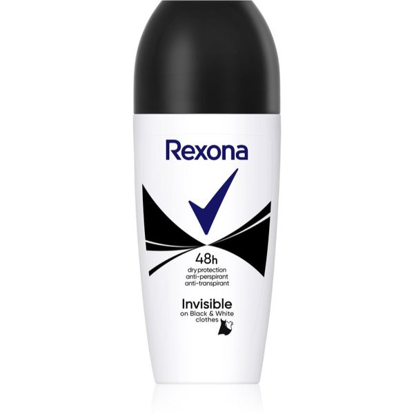 Rexona Rexona Invisible on Black + White Clothes рол-он и антиперспирант 48 часа 50 мл.
