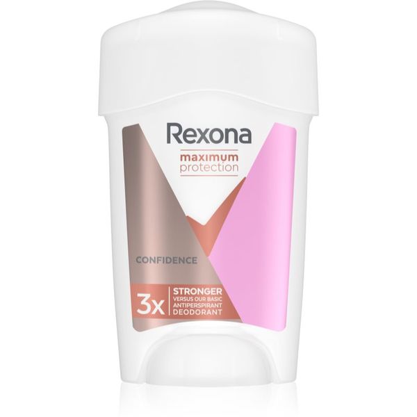 Rexona Rexona Maximum Protection Antiperspirant крем-антиперспирант срещу силно изпотяване Confidence 45 мл.