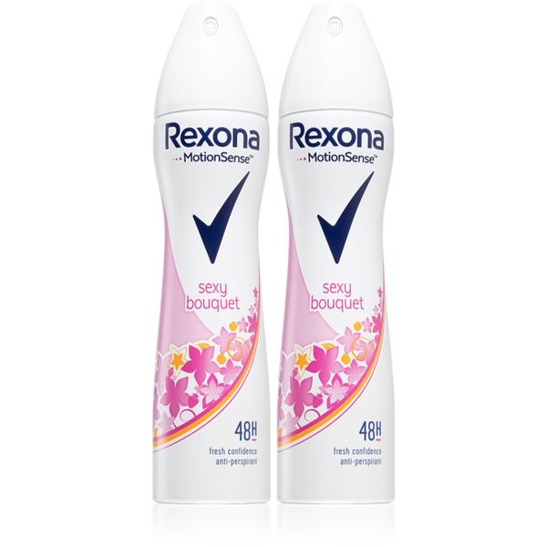 Rexona Rexona Sexy Bouquet Antiperspirant антиперспирант-спрей 2 x 150 ml(изгодна опаковка)