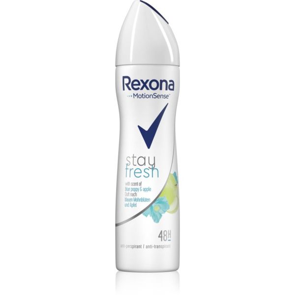 Rexona Rexona Stay Fresh Blue Poppy & Apple антиперспирант-спрей 48 часа 150 мл.