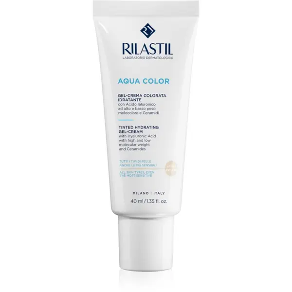 Rilastil Rilastil Aqua Color тониращ гел-крем с хидратиращ ефект цвят Light 40 мл.